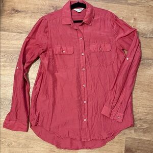 Lucky Brand Washable Silk Shirt